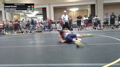 132 lbs Round Of 128 - Kaden Wilson, Devils Wrestling vs Ezro Orozco, Murrieta Mesa Hs