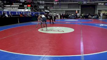 7A 138 lbs Cons. Round 2 - Caden Lawerence, Mary G Montgomery vs Tytorrion Gilbert, Enterprise HS