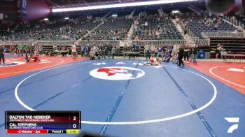 86 lbs 3rd Place Match - Dalton Tad Nebeker, Southwest Wolverines Wrestling vs Cal Stephens, Glenrock Wrestling Club