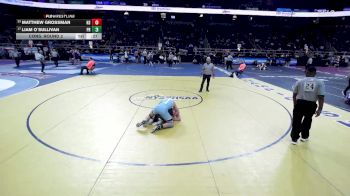 II-150 lbs Cons. Round 2 - Matthew Grossman, North Shore vs Liam O`Sullivan, Pearl River