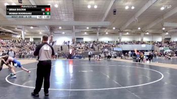 A 106 lbs Champ. Round 1 - Brian Bolton, Harpeth High School vs Roman Rodriguez, Eagleville High School
