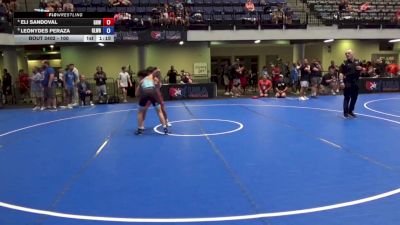 100 lbs Cons. Sub-semis - Eli Sandoval, Gold Rush Wrestling vs Leonydes Peraza, Gladiator Wrestling