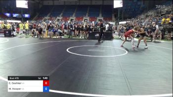 127 lbs Rnd Of 32 - Carley Ceshker, Wisconsin vs Mia Hooper, California