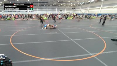 144 lbs Cons. Round 5 - Ashton Jewell, Unattached vs Zander Schaefer, Unattached
