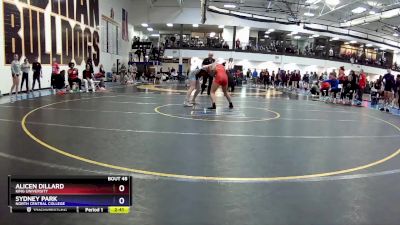 138A Champ. Round 1 - Alicen Dillard, King University vs Sydney Park, North Central College