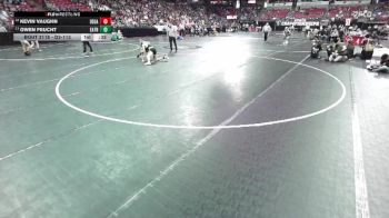 D2-113 lbs Cons. Round 1 - Kevin Vaughn, Delavan-Darien vs Owen Feucht, East Troy