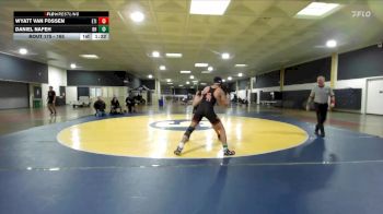 165 lbs Champ. Round 1 - Wyatt Van Fossen, Etiwanda vs Daniel Nafeh, Beverly Hills