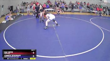 190 lbs Round 1 - Zac Ortiz, Portland vs Corbyn Schumack, SOUTH MEDFORD MAT CLUB