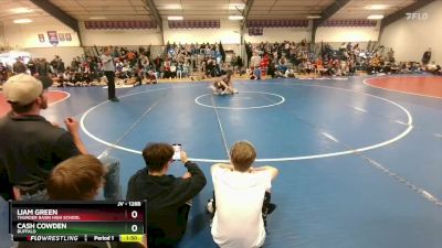 126B Quarterfinal - Liam Green, Thunder Basin High School vs Cash Cowden, Buffalo