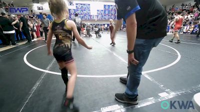 47-51 lbs Rr Rnd 3 - Macie Owen, Perry Wrestling Academy vs Preslie Dickerson, Blue Devil Wrestling