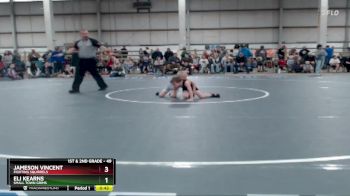 49 lbs Round 1 - Jameson Vincent, Fighting Squirrels vs Eli Kearns, Small Town Grims