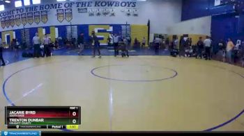 160 lbs Quarterfinal - Trenton Dunbar, Colquitt County vs Jacarie Byrd, South Dade