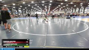 72 lbs Rd# 4- 2:00pm Friday Final Pool - Cameron Bartlow, Minion Green vs Daewon Nguyen, Maryland BLACK