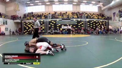 165 lbs Cons. Round 4 - Ayden Meade, MANCHESTER vs QUINTEZ PRATT, CLEVELAND HEIGHTS