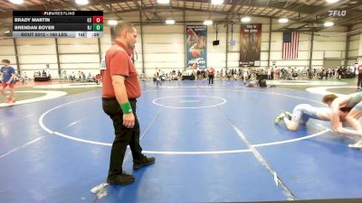 160 lbs Consi Of 16 #2 - Brady Martin, KS vs Brendan Boyer, NJ