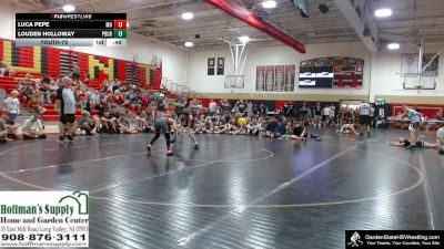 Youth-70 lbs Semifinals (8 Team) - Louden Holloway, Phillipsburg vs Luca Pepe, Mount Olive