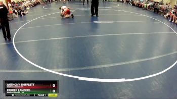 85 lbs Finals (8 Team) - Anthony Shifflett, Nebraska Red vs Parker Landers, Kansas Mamba