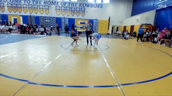 100 lbs Round 5 (6 Team) - Alessandra Vargas, Wellington WC vs Aniyah Whayne, Attack WC