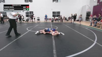 72 lbs Round 1 (6 Team) - Wyatt Yeager, The Compound vs Kaison Deats, Mat Assassins Red
