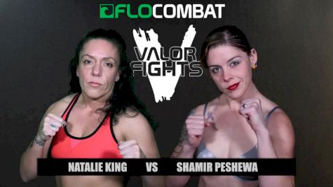 Natalie King vs. Shamir Peshewa - Valor Fights 47