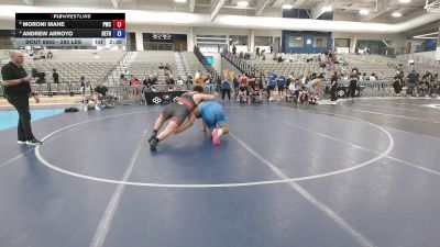 285 lbs 3rd Place Match - Moroni Mahe, Protos Wresling Club vs Andrew Arroyo, Dethrone