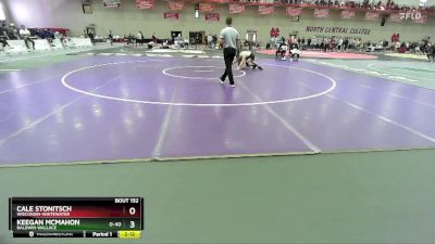 141 lbs Cons. Round 1 - Keegan McMahon, Baldwin Wallace vs Cale Stonitsch, Wisconsin-Whitewater