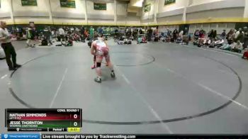 174 lbs Cons. Round 1 - Nathan Simmonds, Let It Fly vs Jesse Thornton, Wyoming Unattached