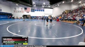 120 lbs Cons. Round 3 - Alex Specht, Laramie Middle School vs Kevin McCarthy, Douglas Middle School