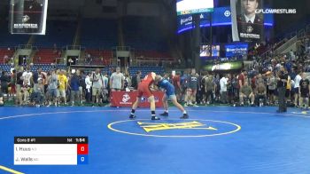 182 lbs Cons 8 #1 - Isaiah Huus, North Dakota vs Jaydon Walls, Missouri