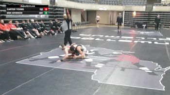 145 lbs Finals (8 Team) - Ben Johnson, Centennial, MN vs Carter Young, Pierz, MN