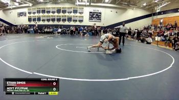 126 lbs Cons. Round 5 - Ethan Dimos, Jackson A vs Hoyt Pylypiak, Medina Highland (A), OH