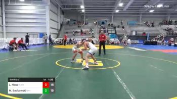 170 lbs Prelims - Leo Hess, Team Claws Blue vs Mason Beckowski, Grit Mat Club HS