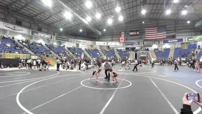 54 lbs Rr Rnd 1 - Averie Cortez, U-Town Hammers vs Livi-Ana Pacheco, Steel City Reloaded WC