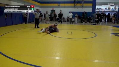 160 lbs Round Of 32 - Tyler Goughnour, Norwin vs Jackson Bucek, Mt. Lebanon