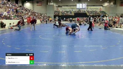 150 lbs Round Of 16 - Talon Renfro, Georgia vs Elijah Mullinax, Woodland Wrestling