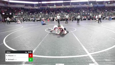 85 lbs Semifinal - Hudson Moore, East Kansas Eagles vs Kash Bidwell, Elk County Wrestling