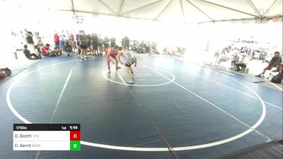 175 lbs Round Of 64 - Devin Booth, Titan Mercury WC vs Dennis Bernt, Bronco Wc