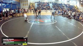 138 lbs Champ Round 1 (16 Team) - Hunter Prosen, The Outsiders vs Noah McCarthy, Bandits WC