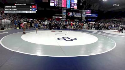 120 lbs Champ. Rd Of 128 - Lazaro Soto, FL vs Saitaro Kong, MN
