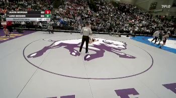 4A 113 lbs Quarterfinal - Jaxon Morgan, Bear River vs Luke Mosher, Ridgeline