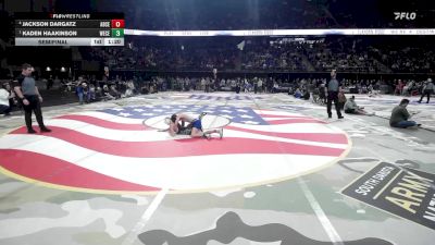 Semifinal - Kaden Haakinson, West Central vs Jackson Dargatz, Aberdeen Central