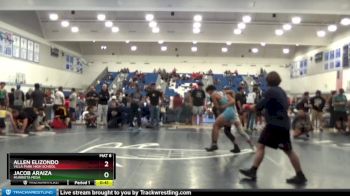 145 lbs Cons. Round 5 - Jacob Araiza, Murrieta Mesa vs Allen Elizondo, Villa Park High School