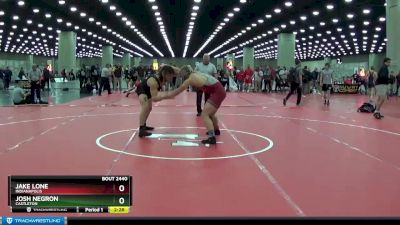 184 lbs Cons. Round 3 - Josh Negron, Castleton vs Jake Lone, Indianapolis