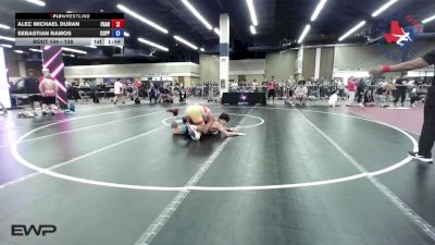 138 lbs Round Of 16 - Alec Michael Duran, Franklin High School Wrestling vs Sebastian Ramos, Coppell High School Wrestling