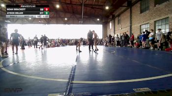 67 lbs Rr Rnd 1 - Noah Brackett, Raw Wrestling Club vs Ayson Miller, Standfast