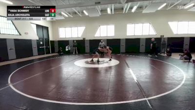 120 lbs Cons. Round 2 - Vada Schmidt, Lovell vs Julia Archuleta, Cheyenne East