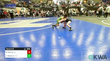 49 lbs Round Of 16 - Max Harris, Shelton Wrestling Academy vs Jose Rosas Jr., OKC Saints Wrestling