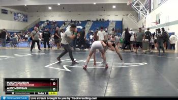 126 lbs Cons. Semi - Alex Newman, Servite vs Mason Savidan, Sunkist Kids Monster Garage