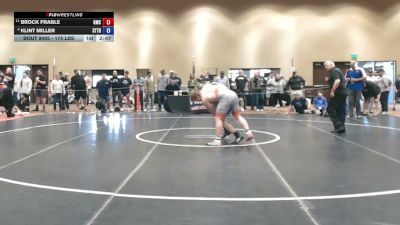 175 lbs Cons. Quarters - Brock Frable, Grit Mat Club vs Klint Miller, Steller Trained