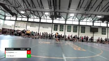 167-175 lbs Quarterfinal - Anthony Bauer, Alber Athletics vs Kyle Kujawa, Unaffiliated